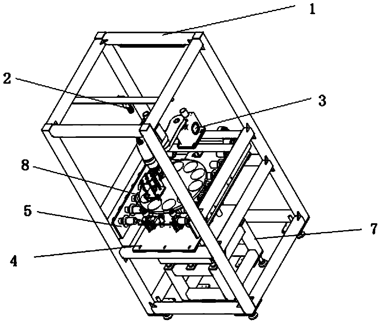 Device for automatically detecting thickness of sapphire wafer