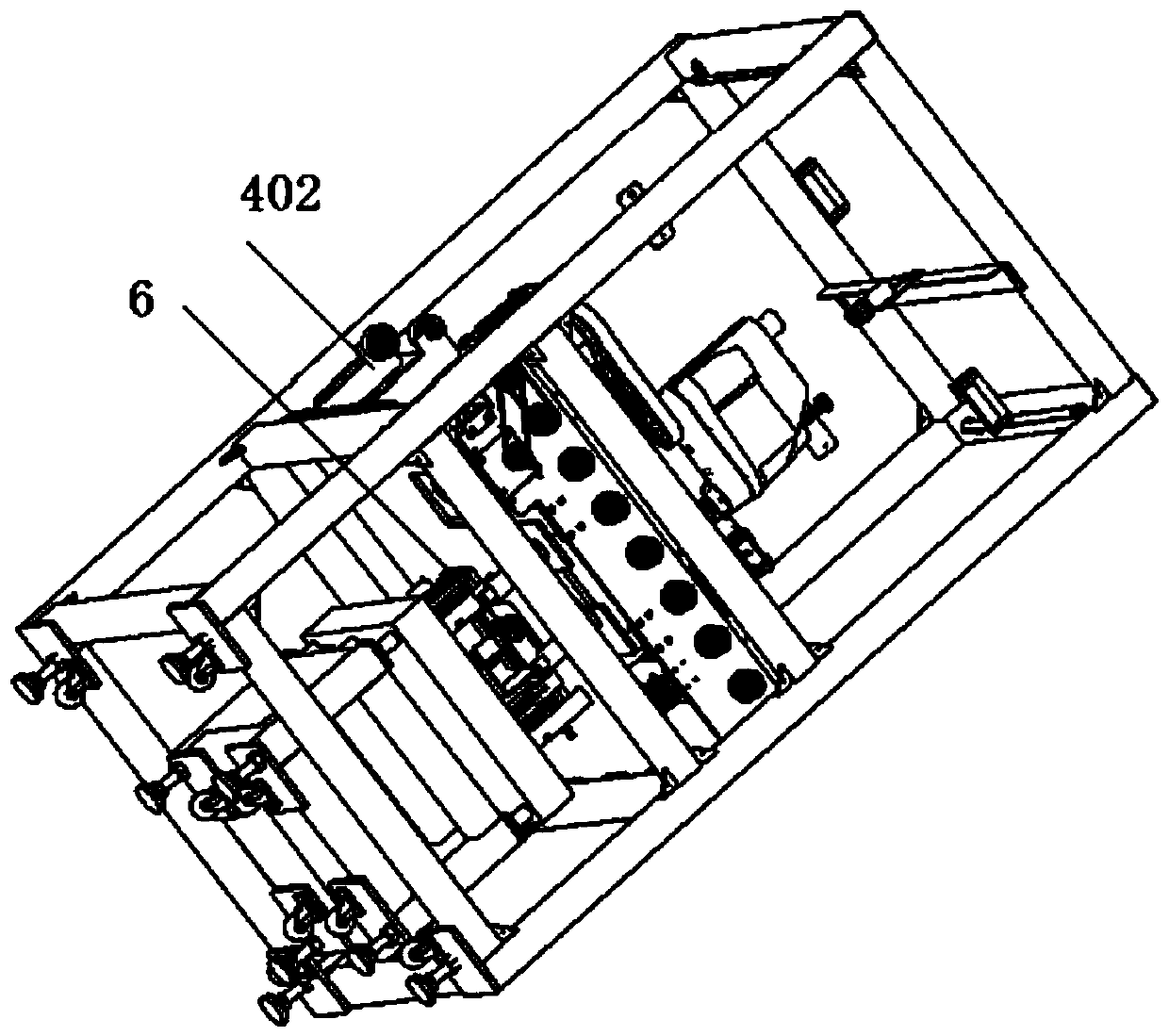 Device for automatically detecting thickness of sapphire wafer