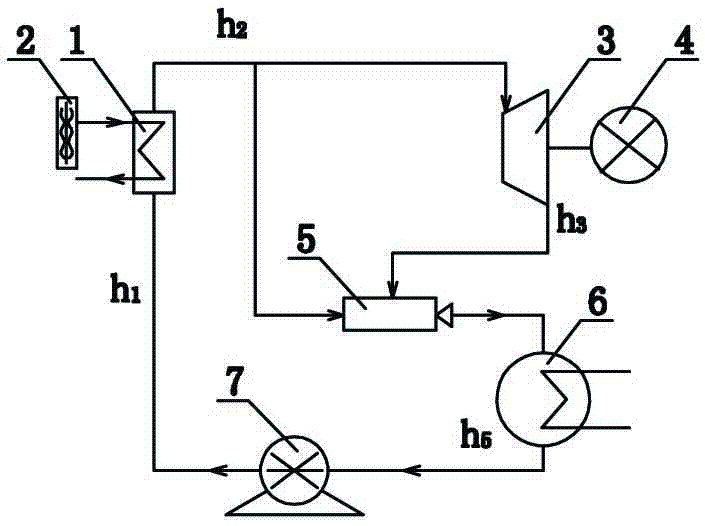 Low-temperature waste heat power generation system