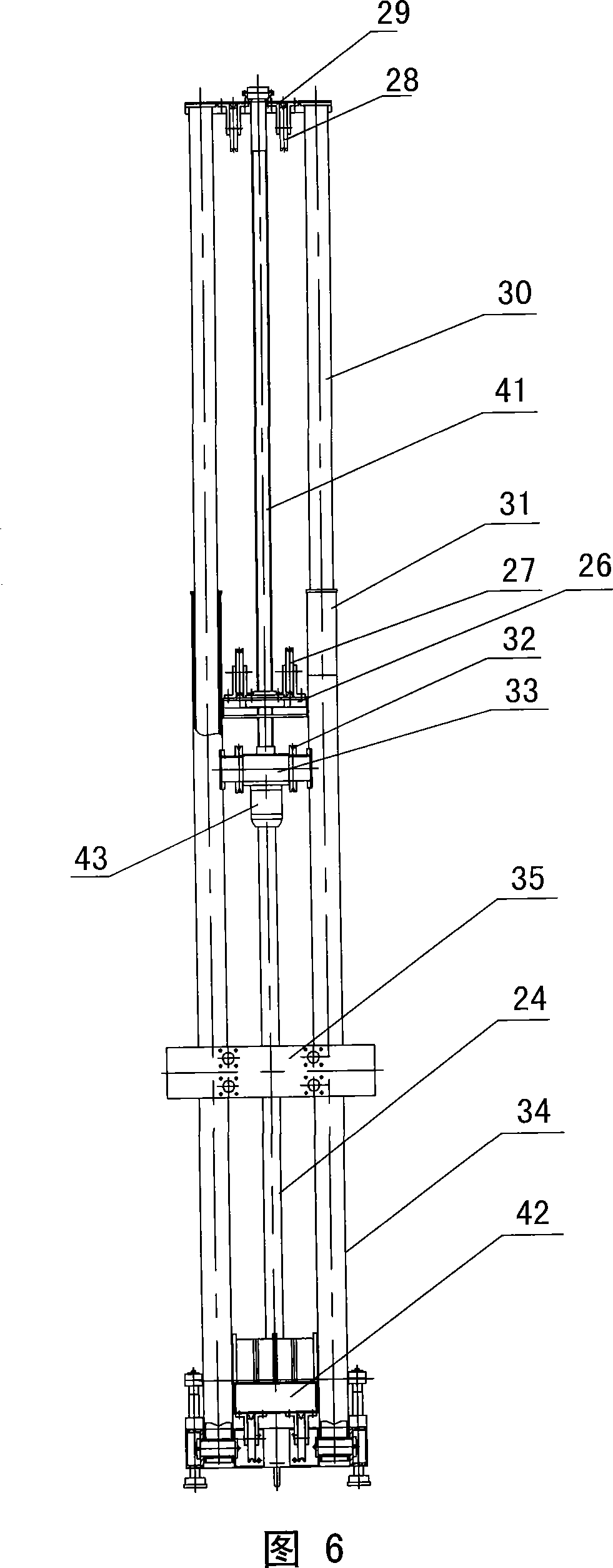 Pasting machine