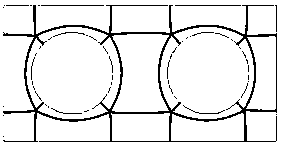 Structural quadrilateral grid generation-oriented automatic two-dimensional region decomposition method