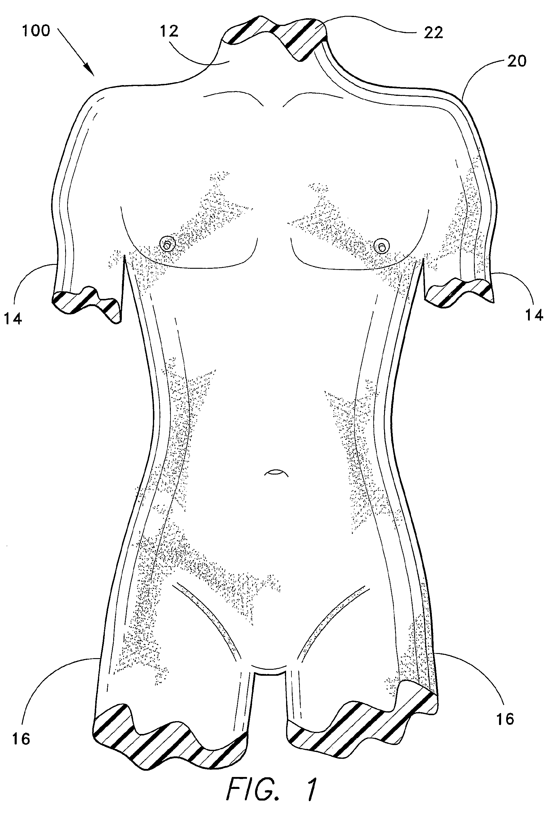 Ultrasound training mannequin