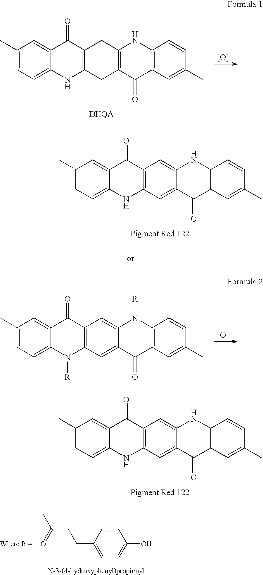 Color forming compositions and associated methods