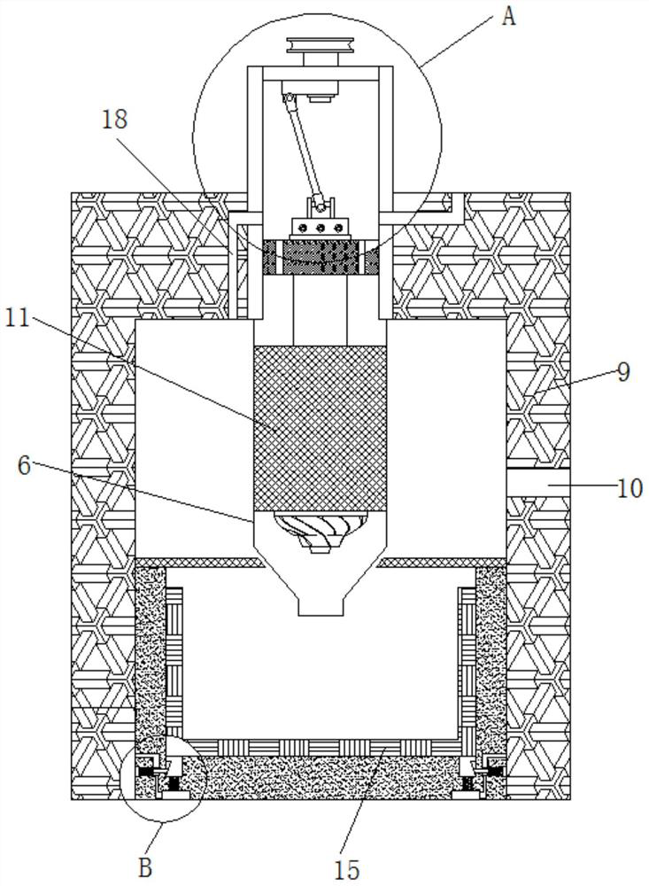 Automobile air conditioner compressor separation device based on turbine