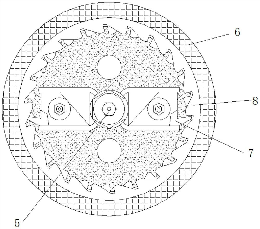 Automobile air conditioner compressor separation device based on turbine