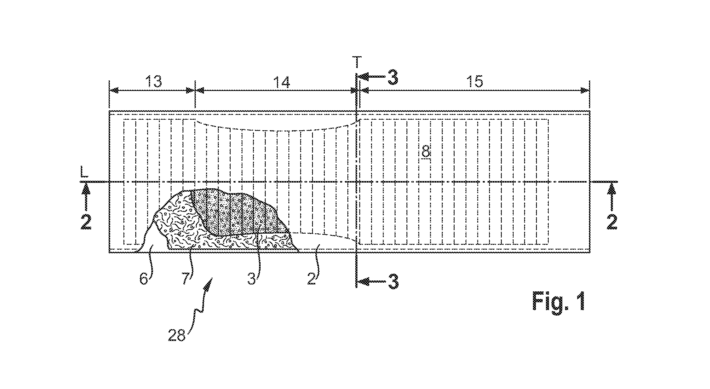 Absorbent Core For Use In Absorbent Articles