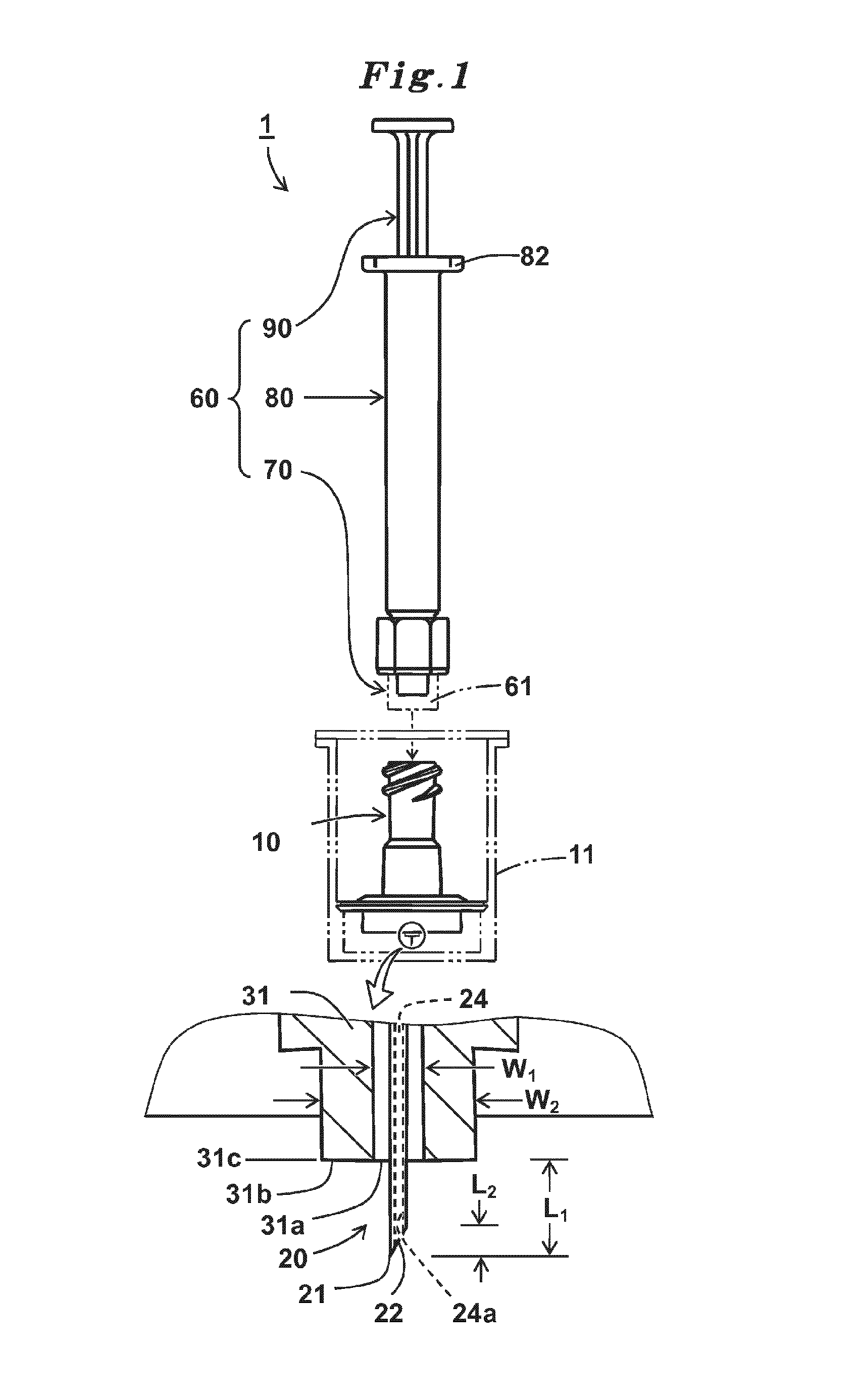 Syringe for injecting drug solution into upper layer of skin