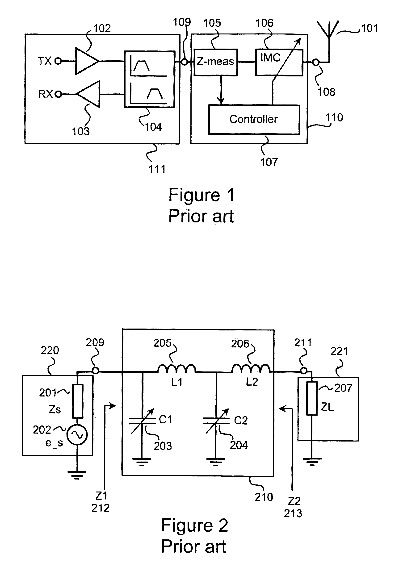 Method and arrangement for adjusting an output impedance of a power amplifier