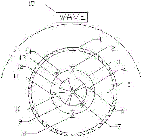 Walking device with variable tire pressure