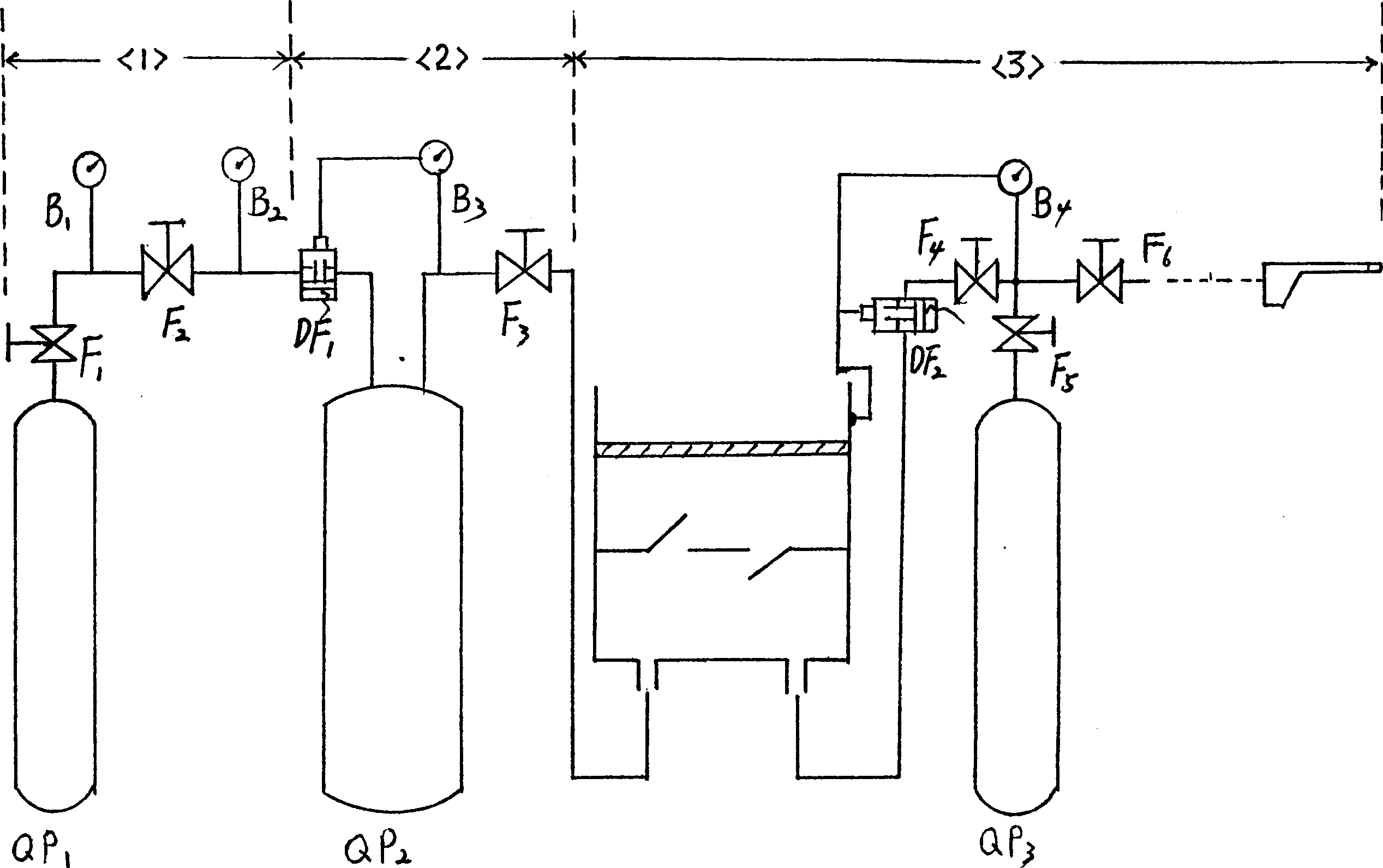 Dual-fuel vehicle high-pressure pipeline leak detection device