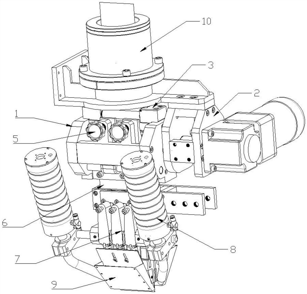 Strip electrode submerged arc build up welding equipment