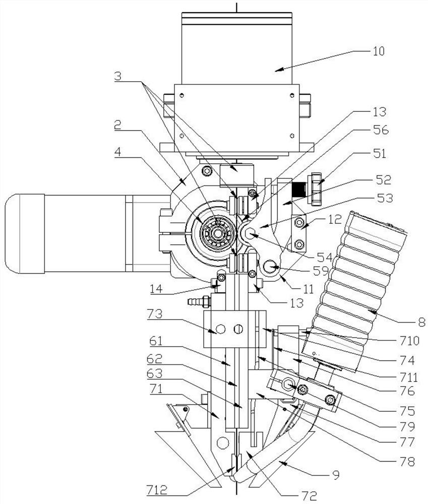 Strip electrode submerged arc build up welding equipment