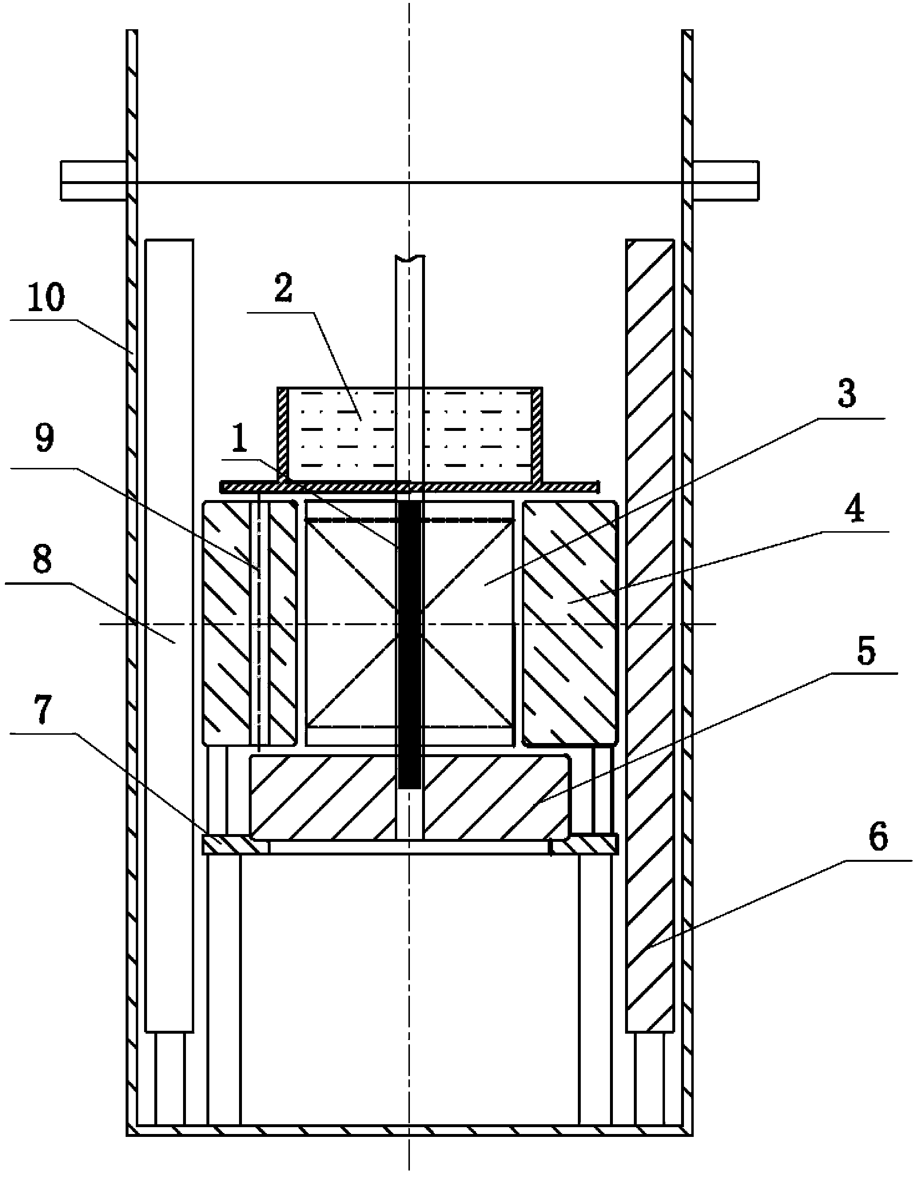 Reactor core component of neutron source device of hospital neutron irradiator-I