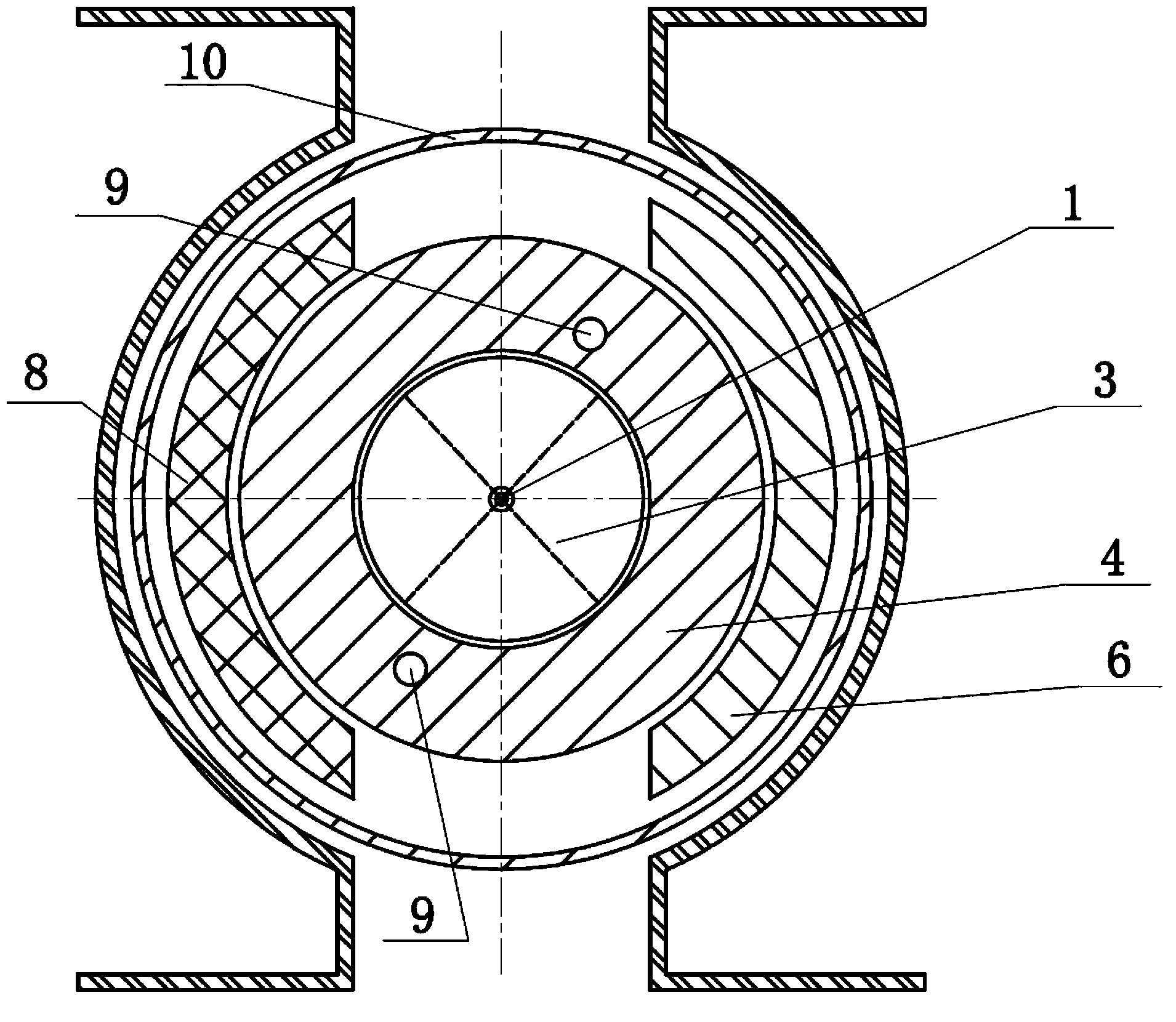 Reactor core component of neutron source device of hospital neutron irradiator-I