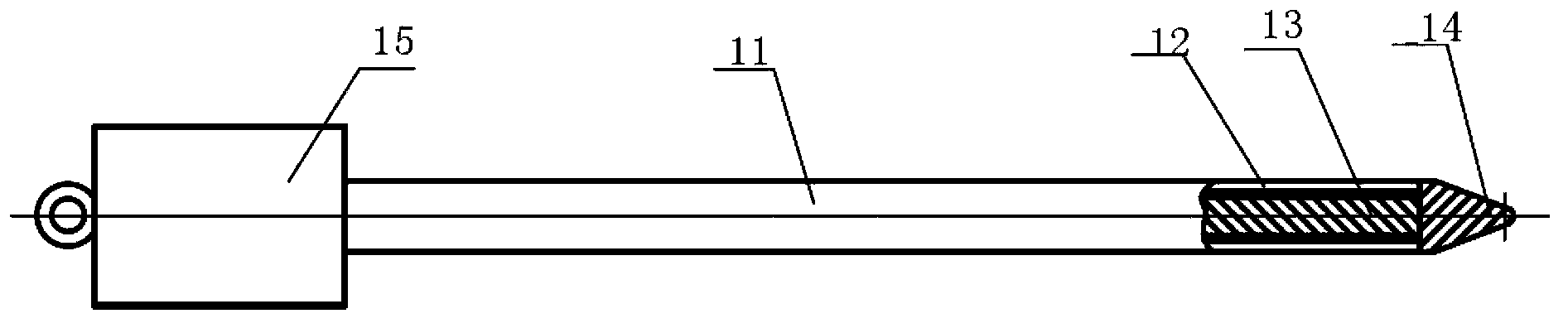 Reactor core component of neutron source device of hospital neutron irradiator-I