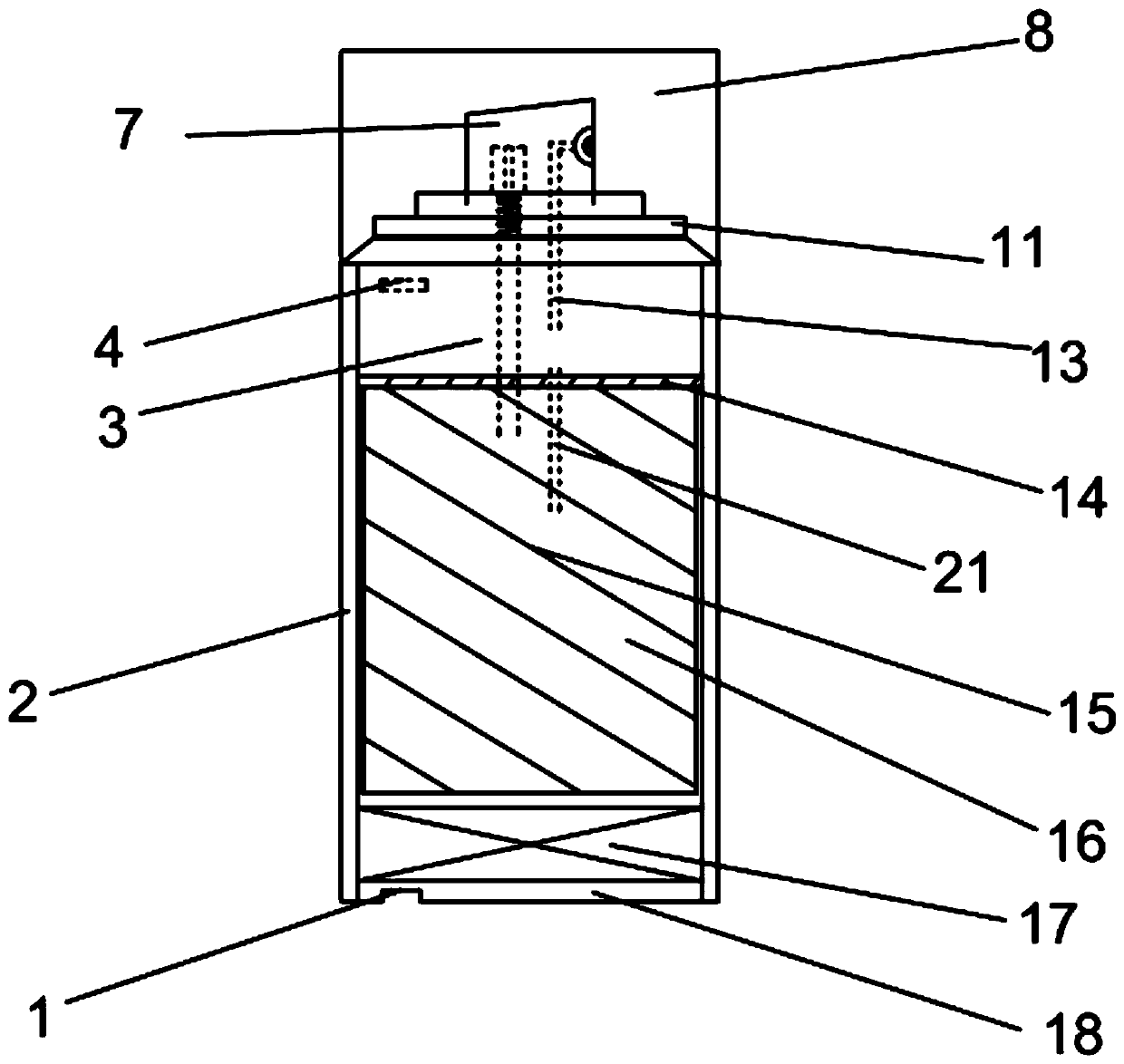 Portable atomization sterilization device