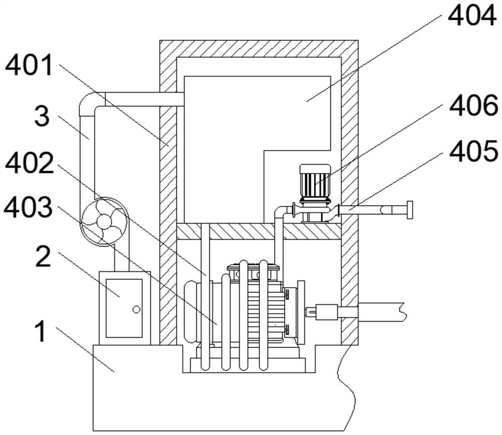 Parking power platform applied to plane moving type parking equipment