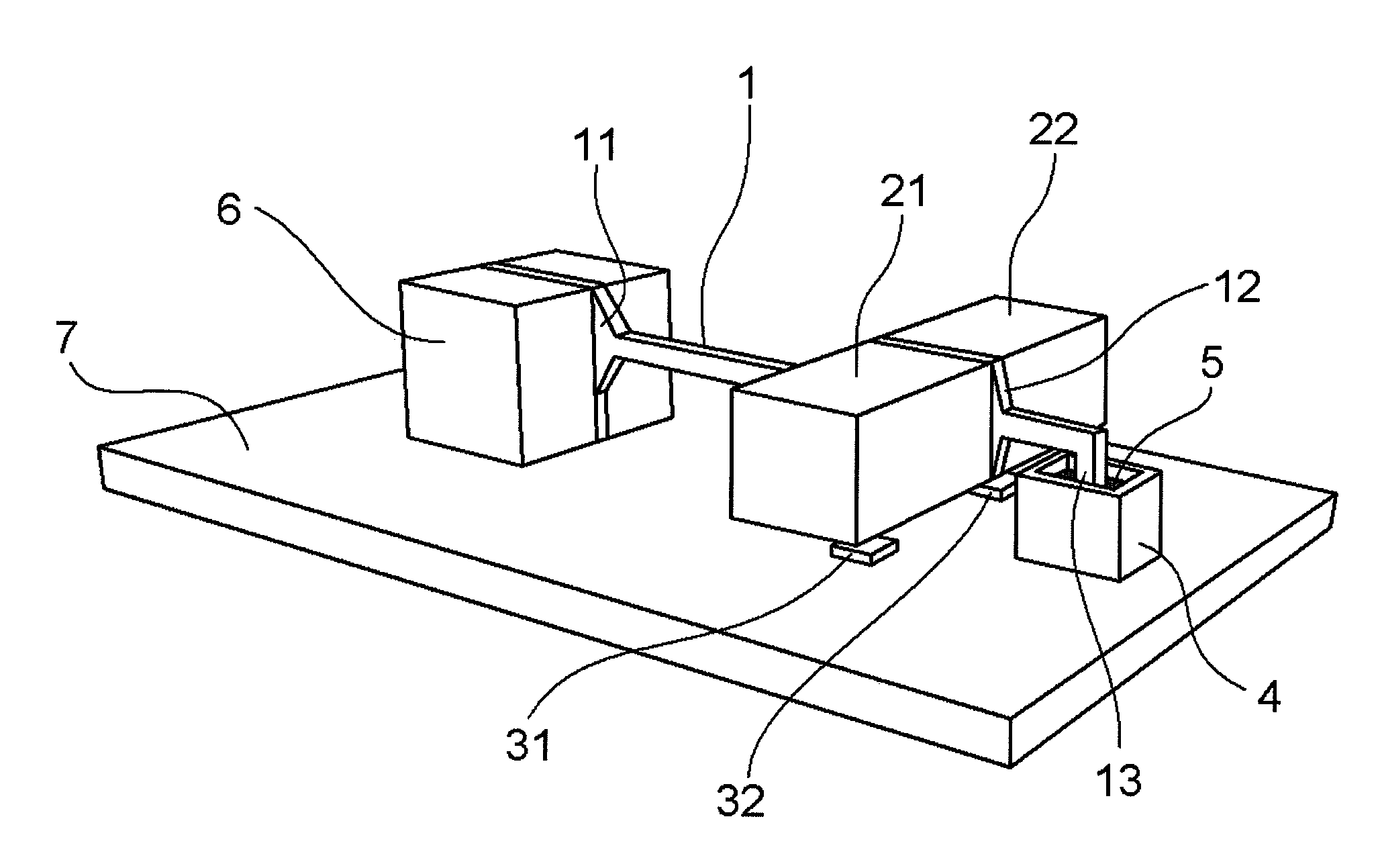 Tilt angle sensor and detection-target device comprising the same