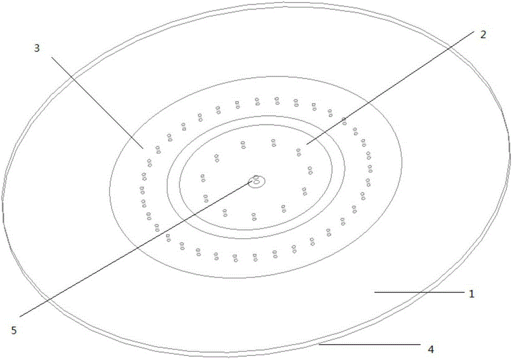 Wideband monopole microstrip antenna