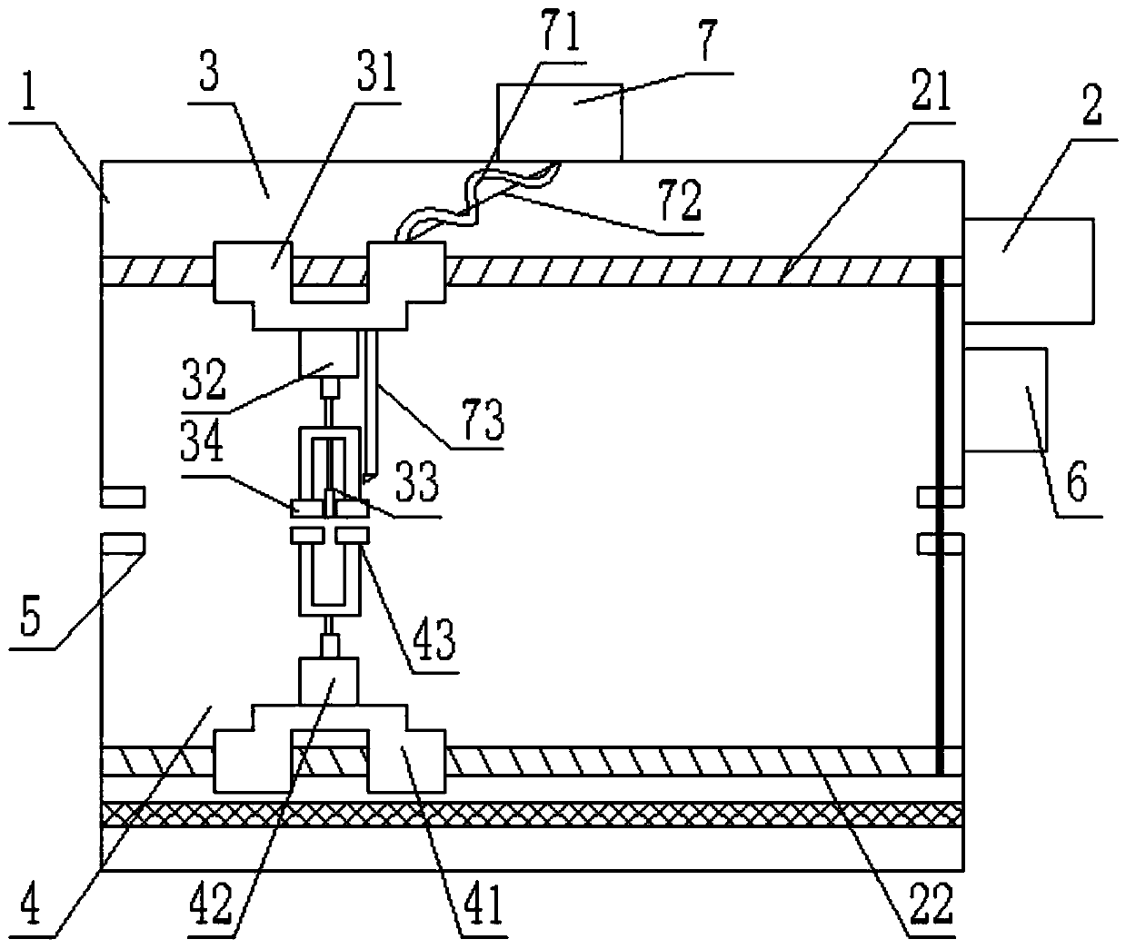 A steel bar slitting machine for building construction