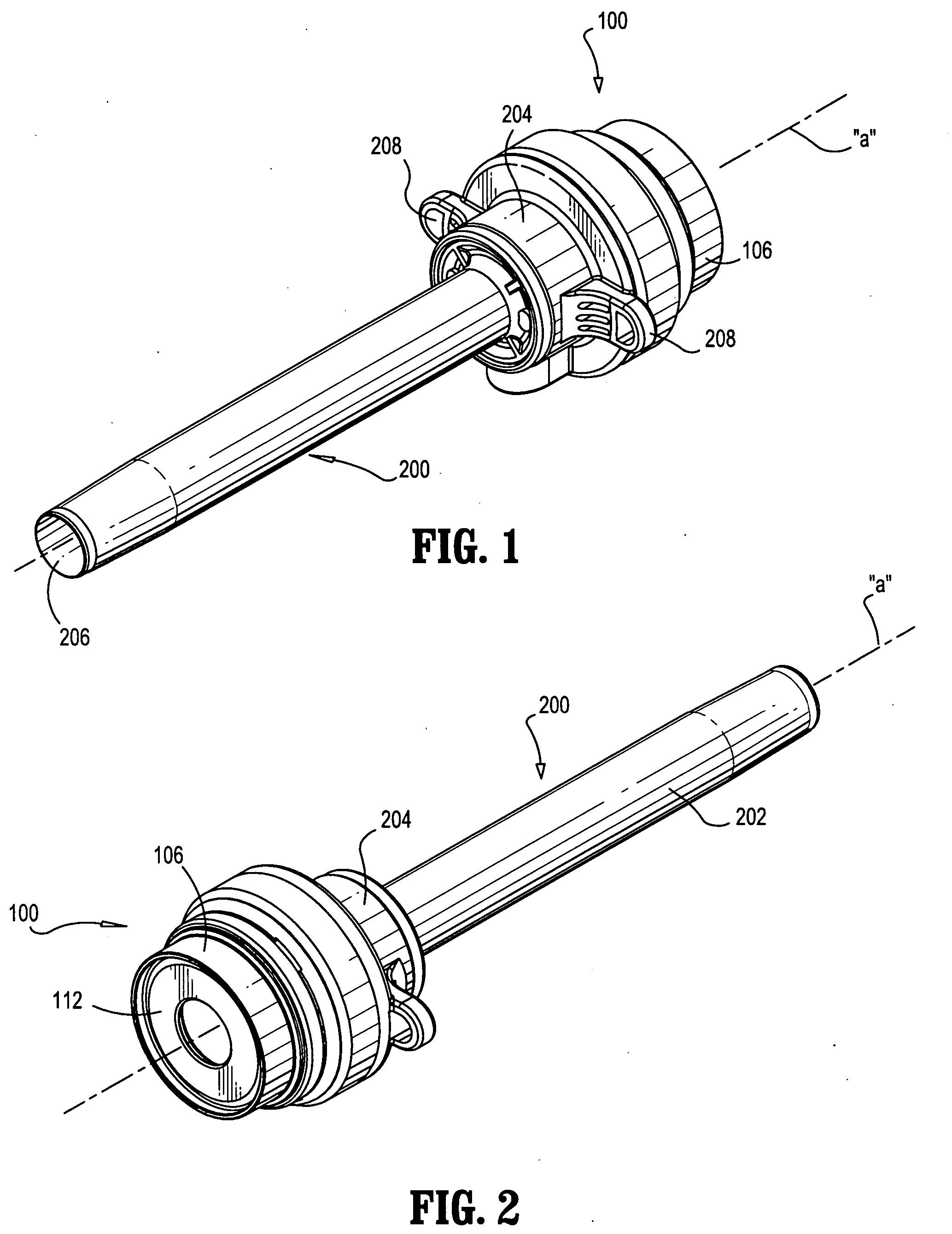 Introducer assembly with suspended seal