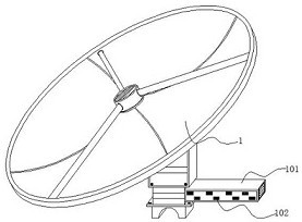 Multi-mode satellite antenna holder control device