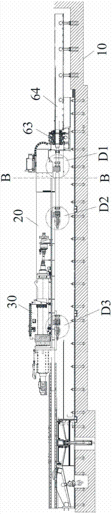 Feeding system of hot pilger mill