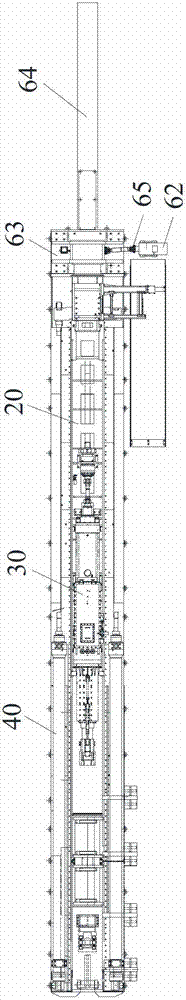 Feeding system of hot pilger mill