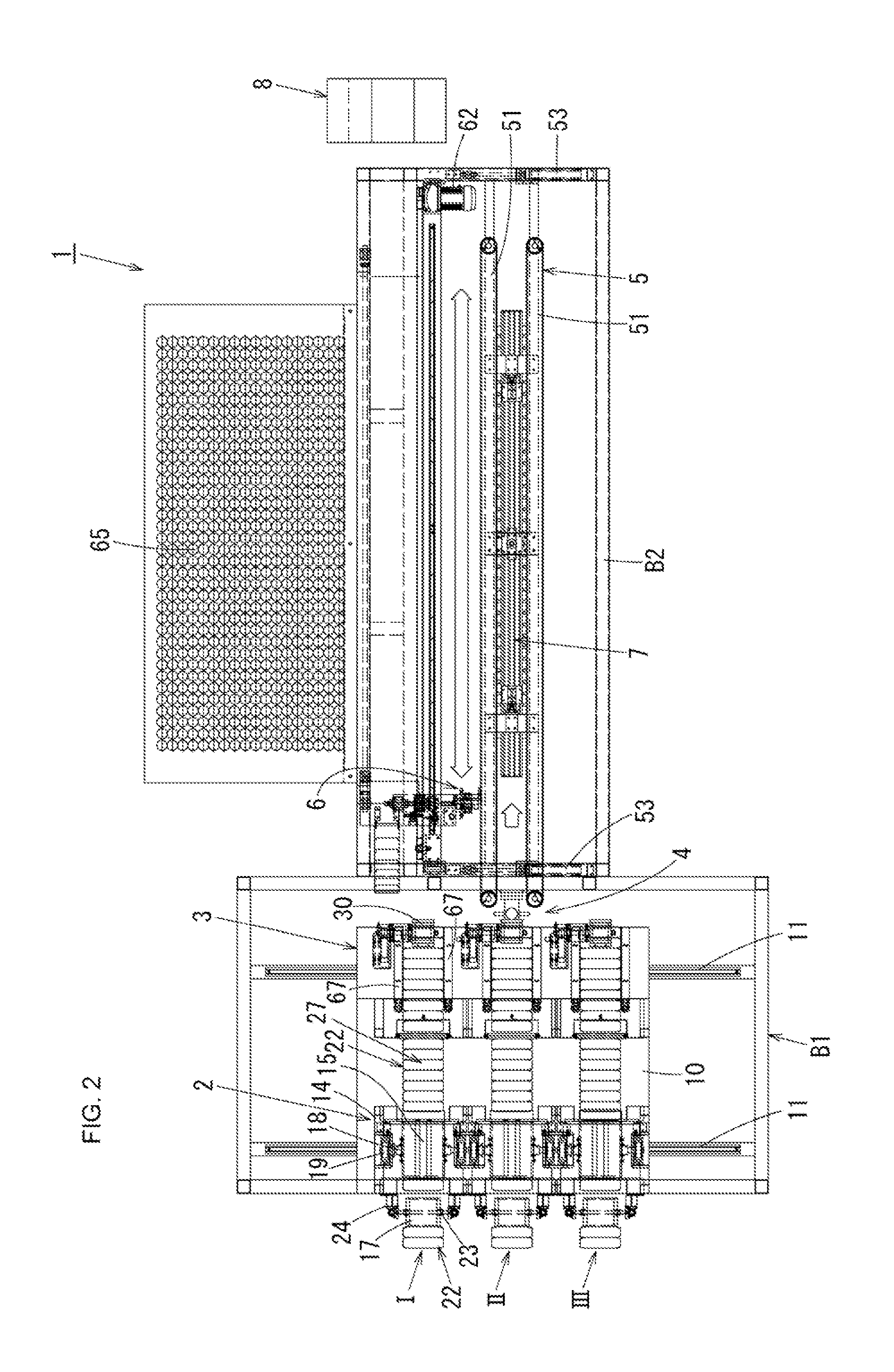 Pocket coil spring structure assembling apparatus