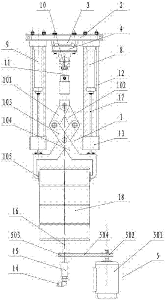 Cleaning device of draft beer barrel