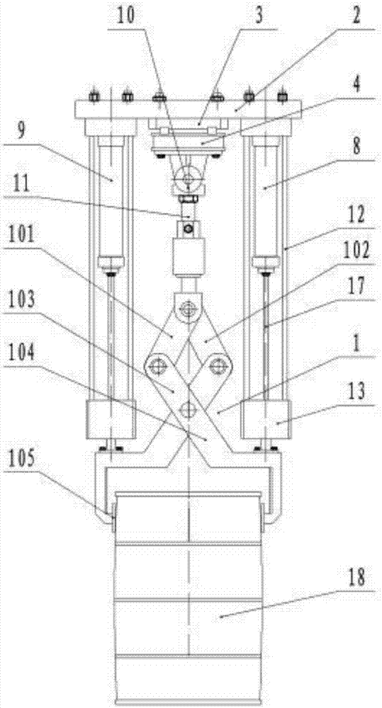 Cleaning device of draft beer barrel