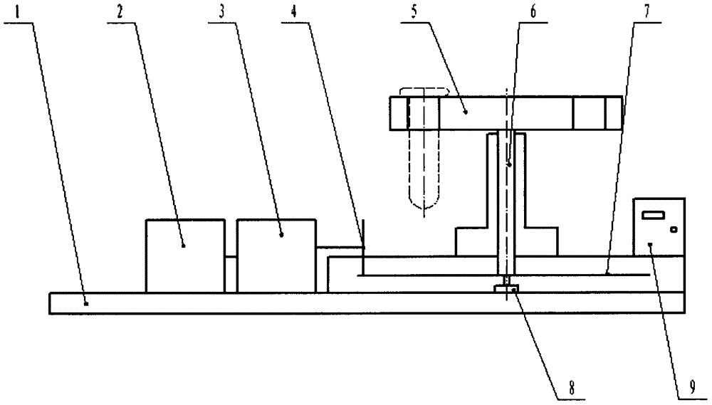 Automatic blood mixing shaking device for clinical laboratory