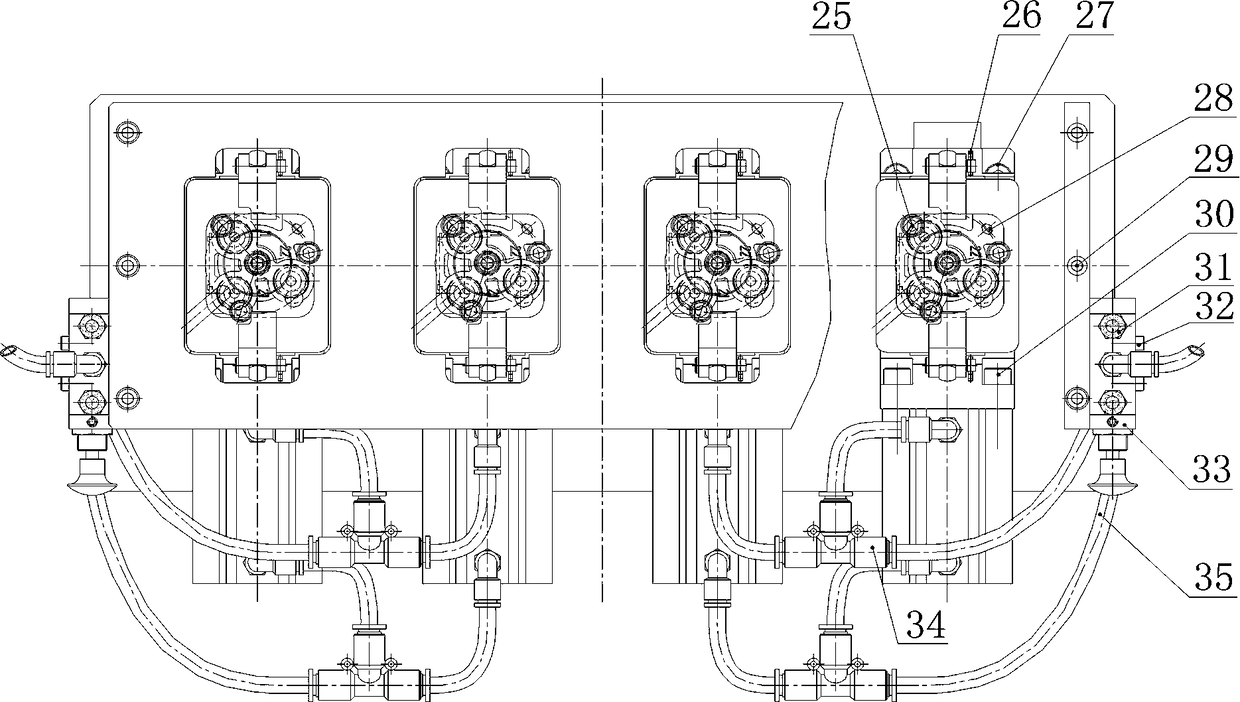 Pneumatic self-locking clamping fixture