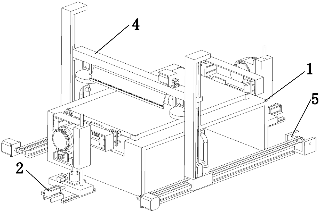 Grinding device for wooden door manufacturing