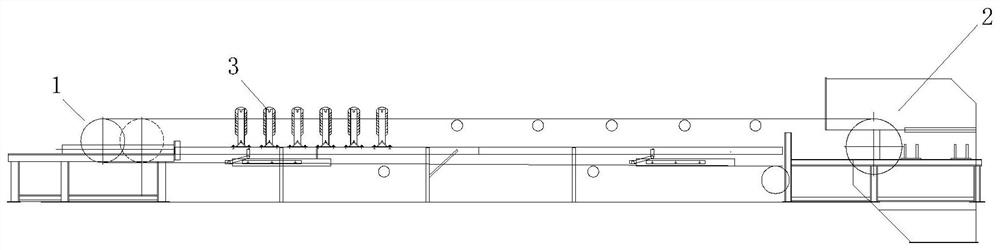 Belt conveyor buffering device and manufacturing method thereof