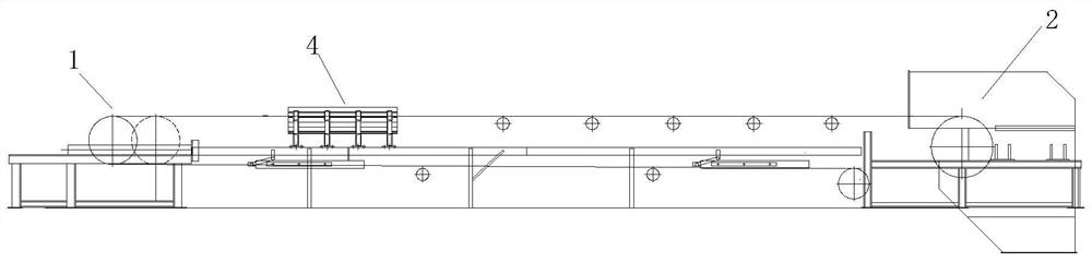 Belt conveyor buffering device and manufacturing method thereof