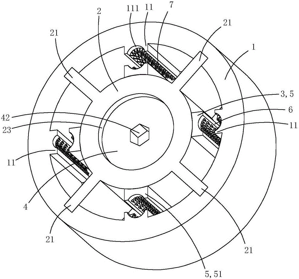 Power line clamp for overhead line