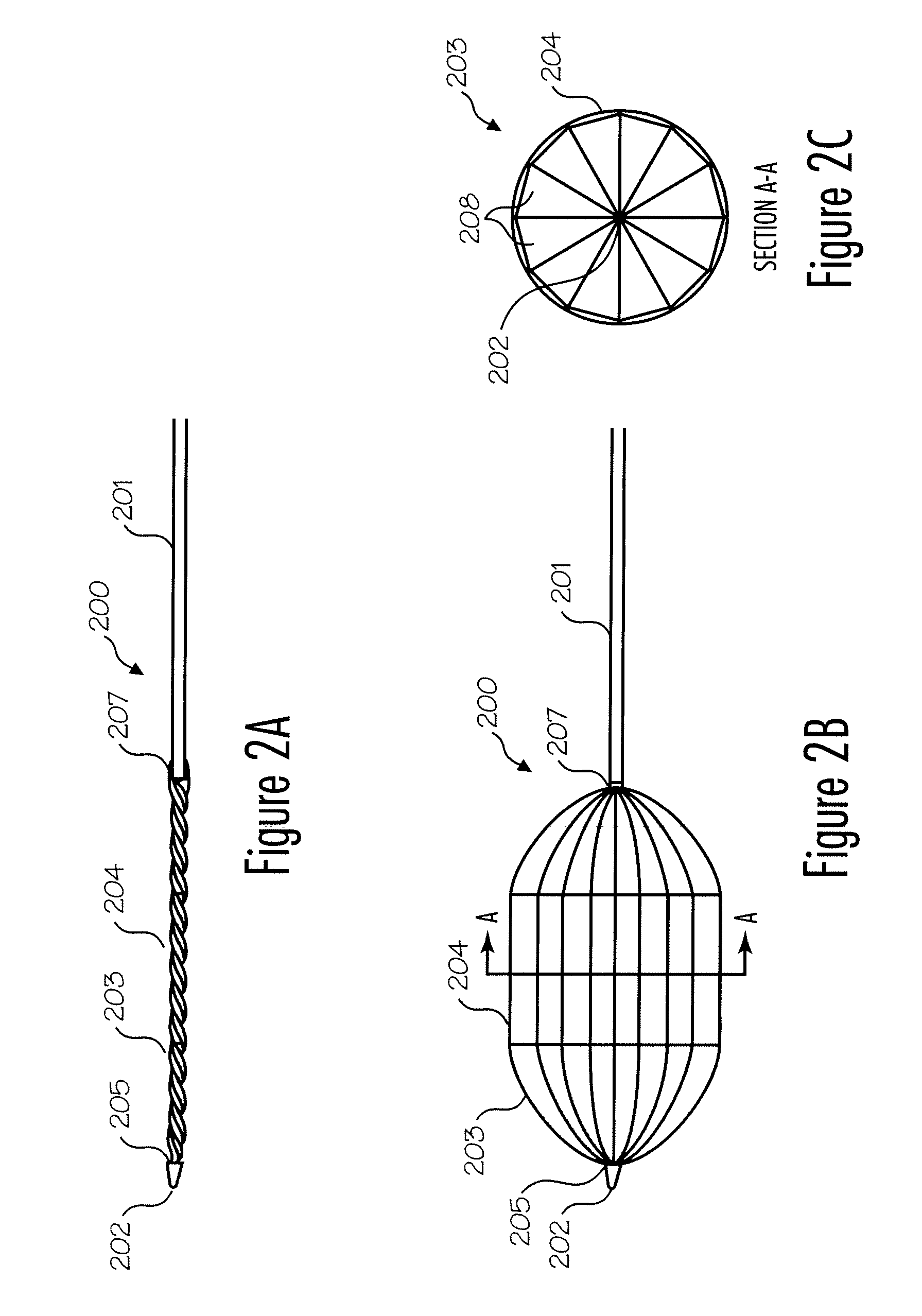 Non-occluding dilation device