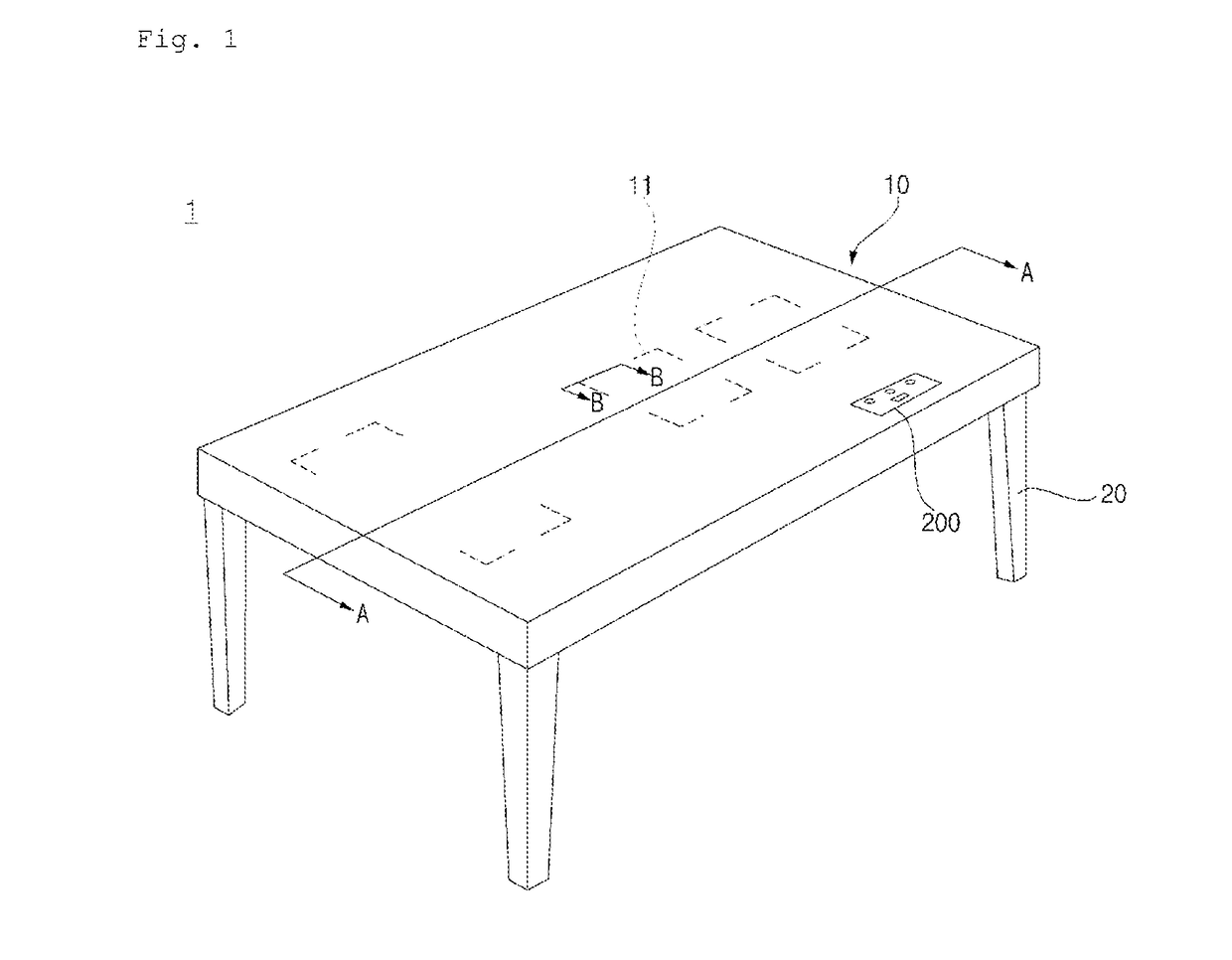 Table top