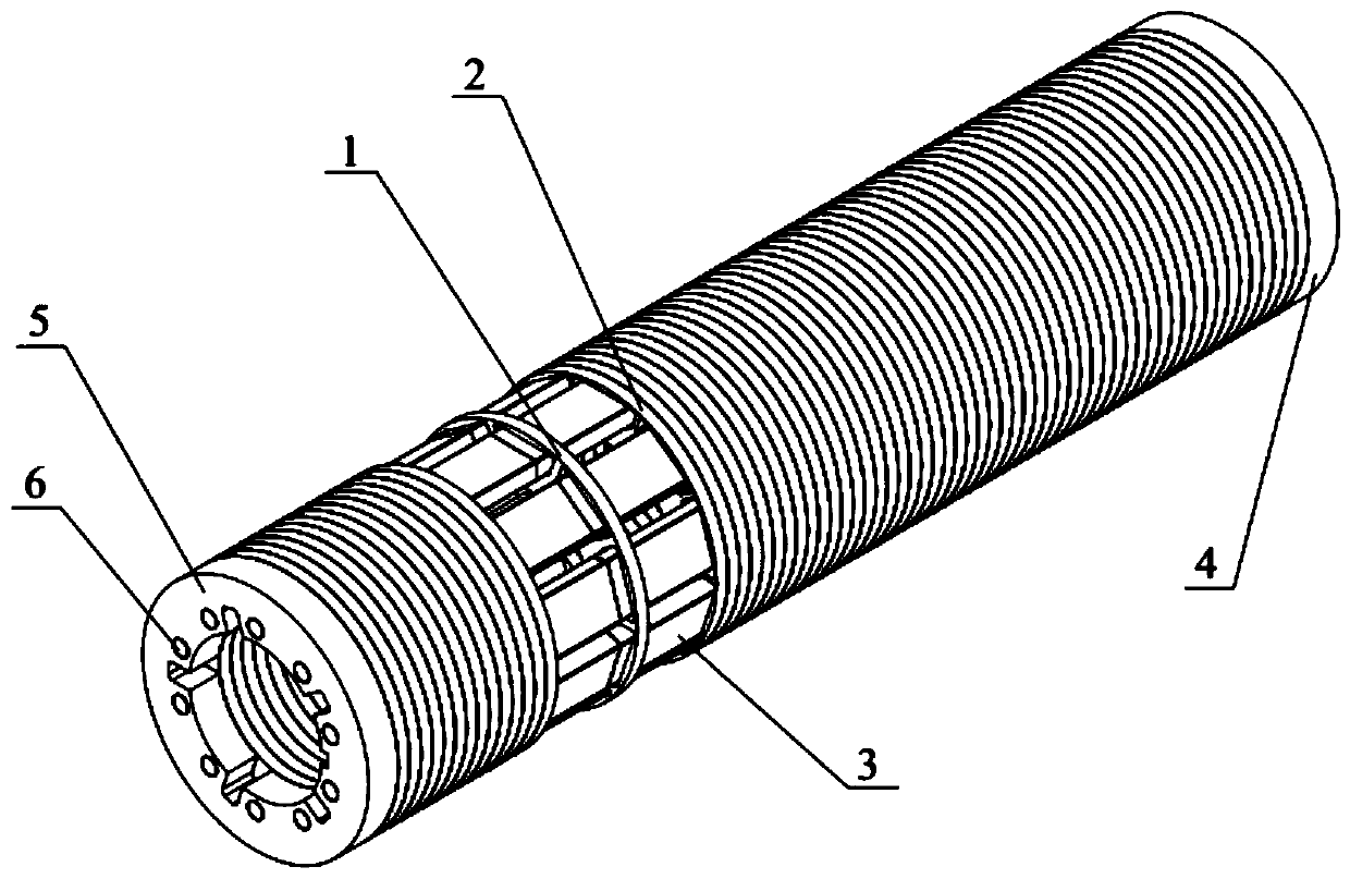 Submersible permanent magnet motor unit rotor with combined punching sheets