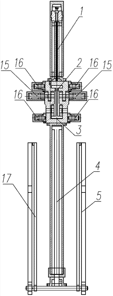 Self-anchorage track laying type bridge inspection vehicle