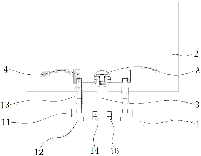 Angle-adjustable display screen