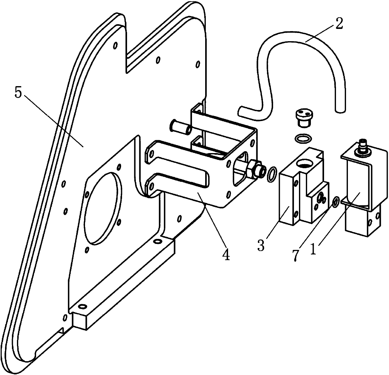 Low-flow expiration cut-off device