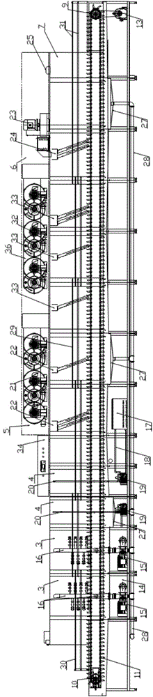 Tray washing machine and method