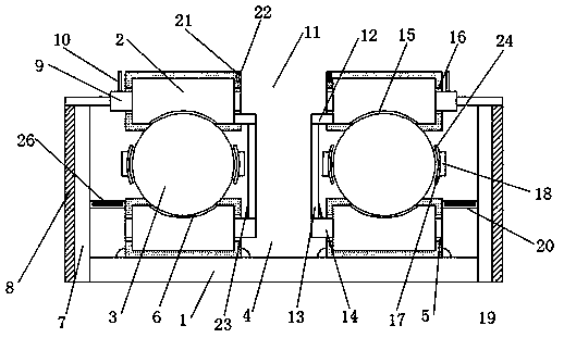 Thrust ball bearing with dustproof and waterproof functions