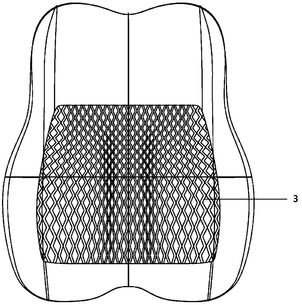 Preparation process of 3D overlapping curve memory cotton