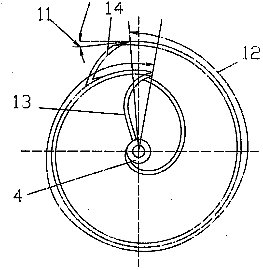 Method for designing single-screw axial-flow pump impeller