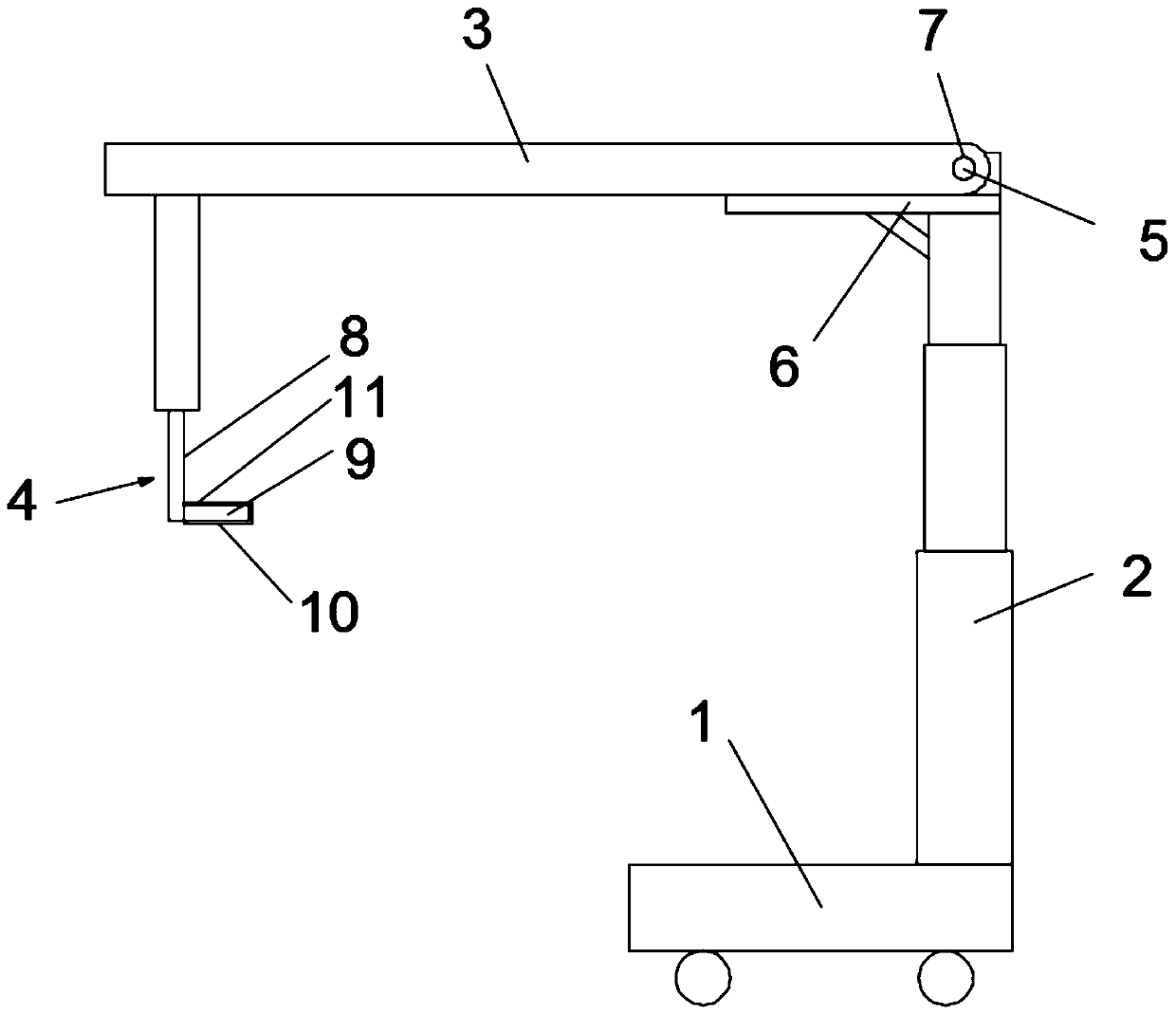 Breastbone drag hook