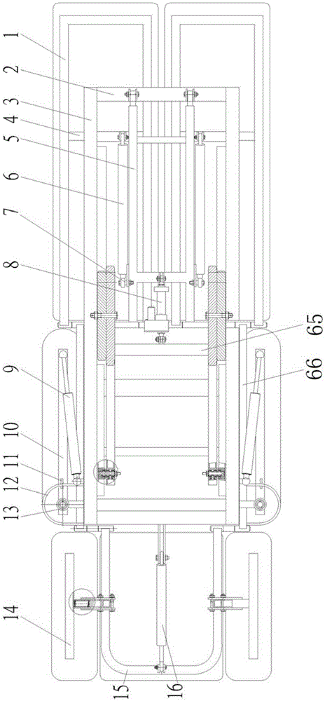 Multi-body-position electric training bed easy to adjust