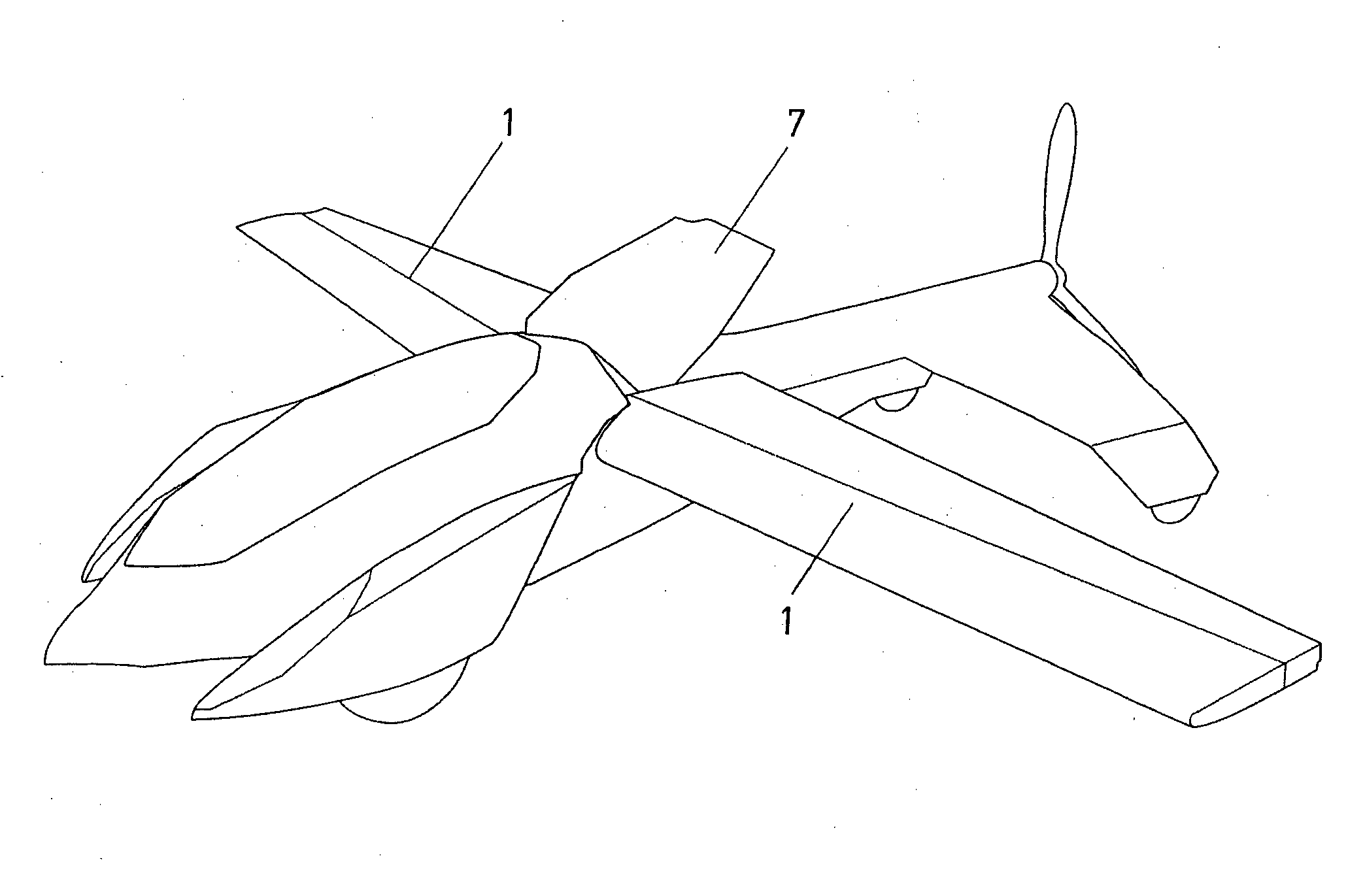 Transformation method of hybrid transportation vehicle for ground and air, and hybrid transportation vehicle itself